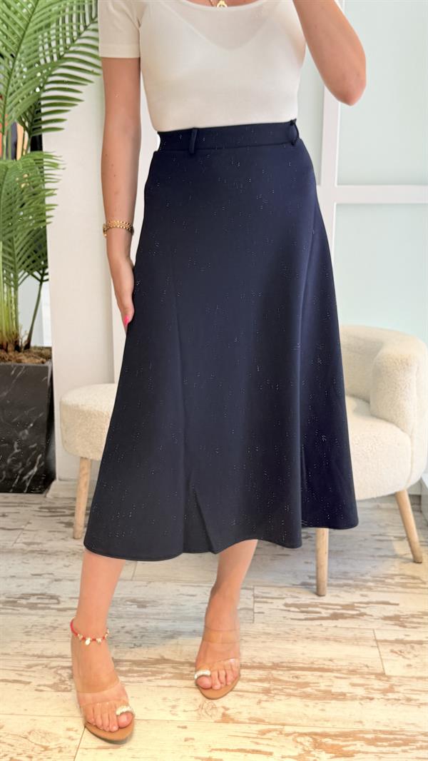 LİRY LACİVERT ETEK