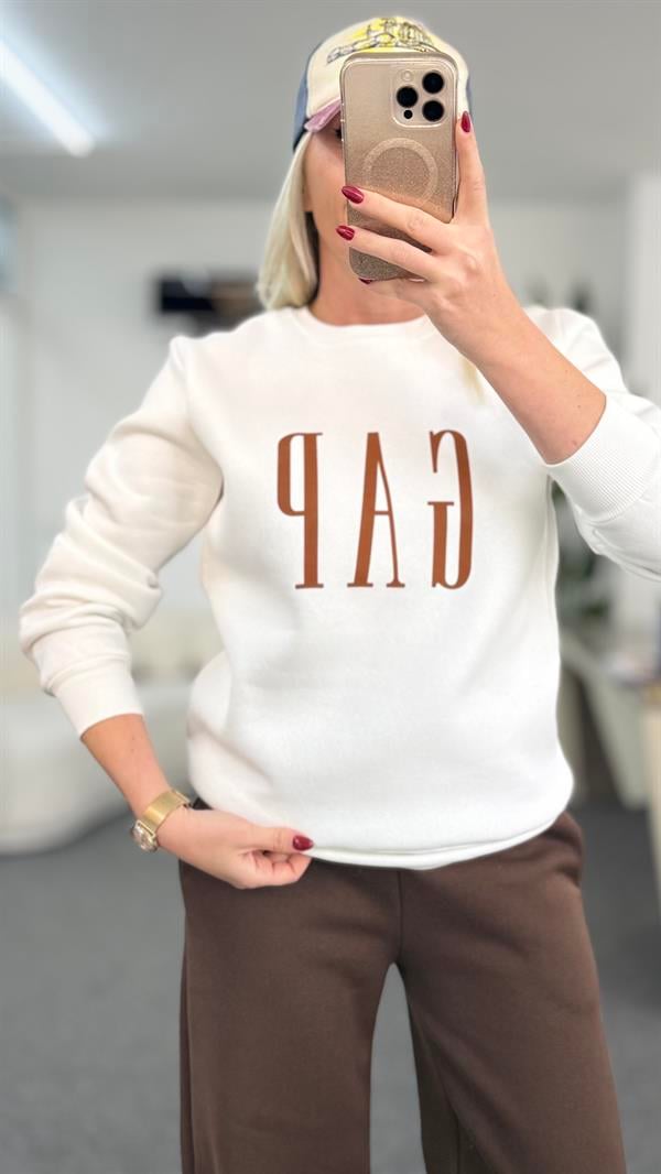 LOLE BEYAZ SWEATSHIRT