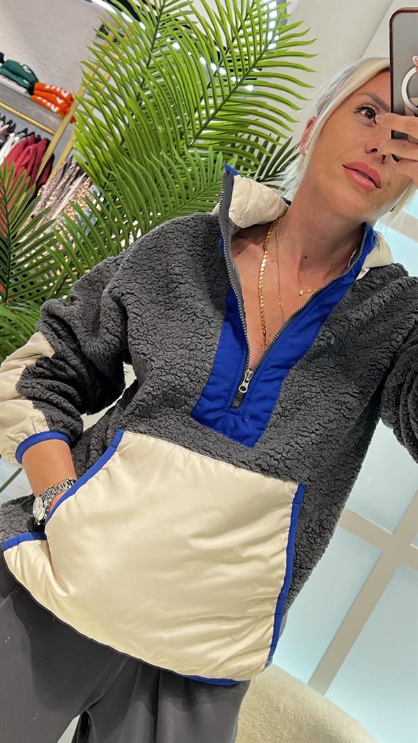 LOT PELUŞ SWEATSHİRT