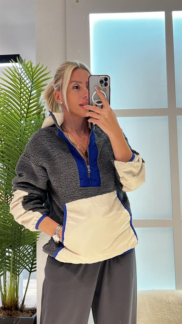 LOT PELUŞ SWEATSHİRT