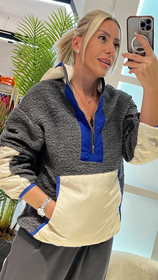 LOT PELUŞ SWEATSHİRT