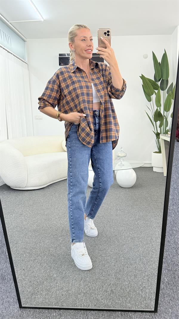 LOULA  DESENLİ GÖMLEK 