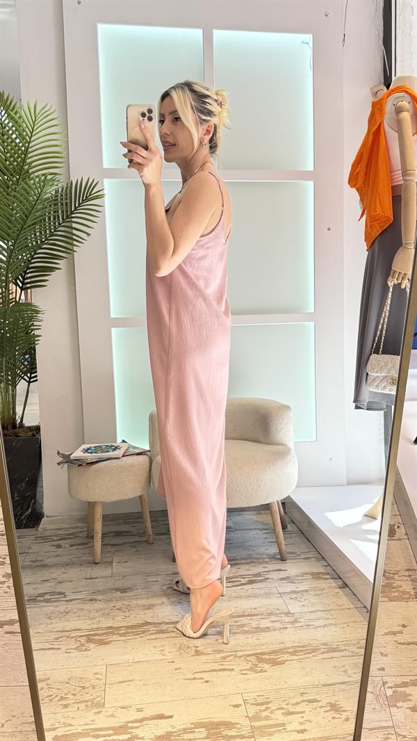 LOVATO PUDRA CREP ELBİSE