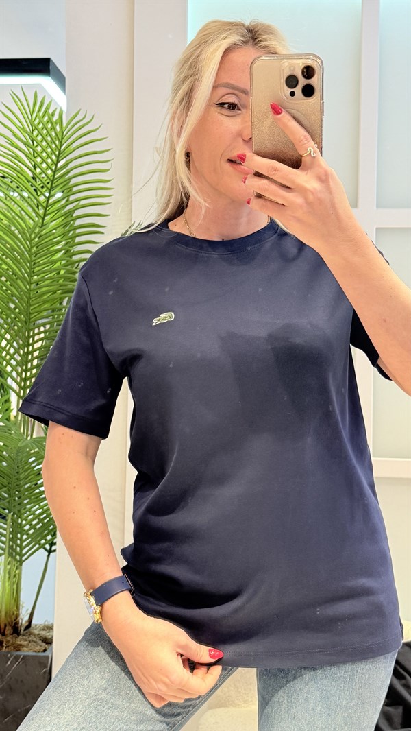 LUJO LACİVERT TSHRT 