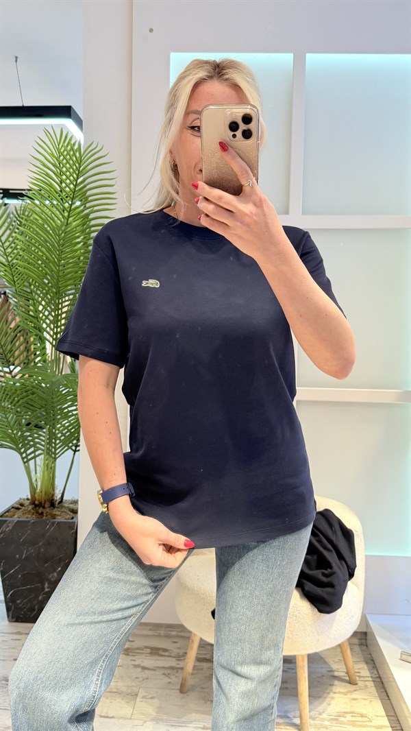 LUJO LACİVERT TSHRT 