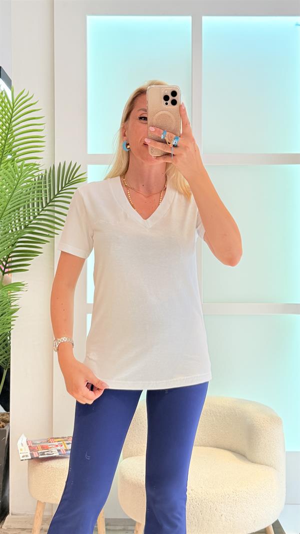 MARY BEYAZ TSHIRT
