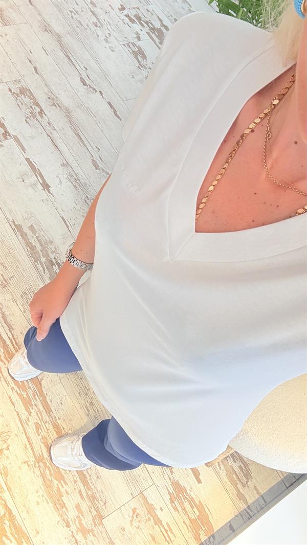 MARY BEYAZ TSHIRT