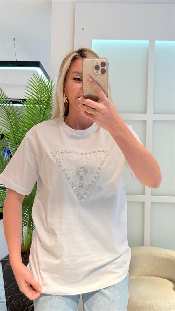 MİLA BEYAZ TİŞÖRT