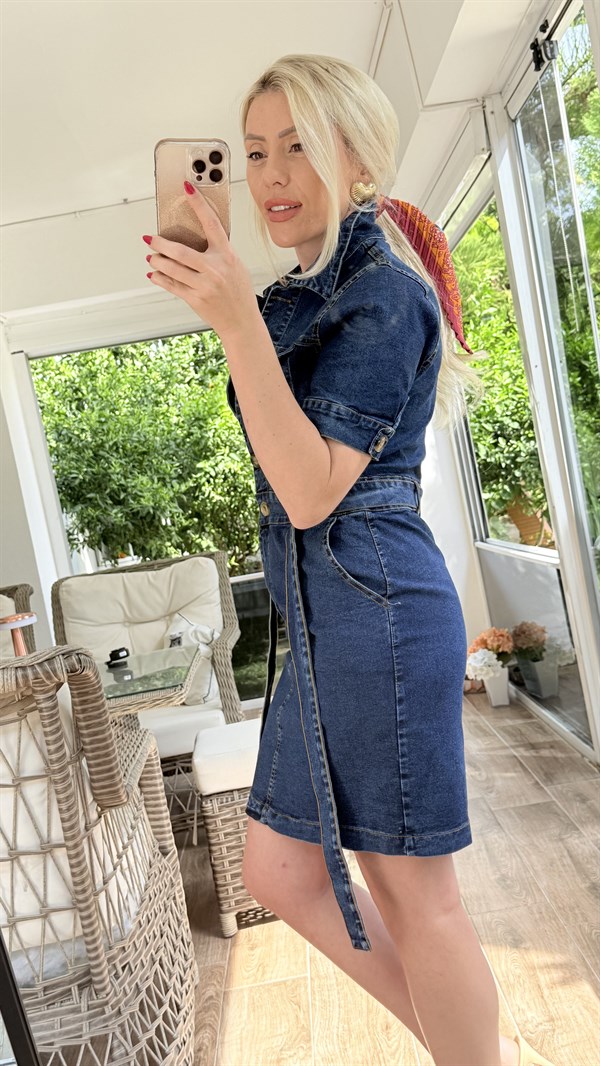 MONSU JEAN KOT ELBİSE 