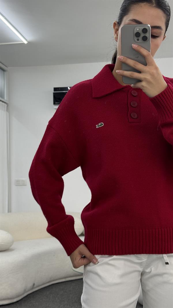 NEİL KIRMIZI TRİKO KAZAK