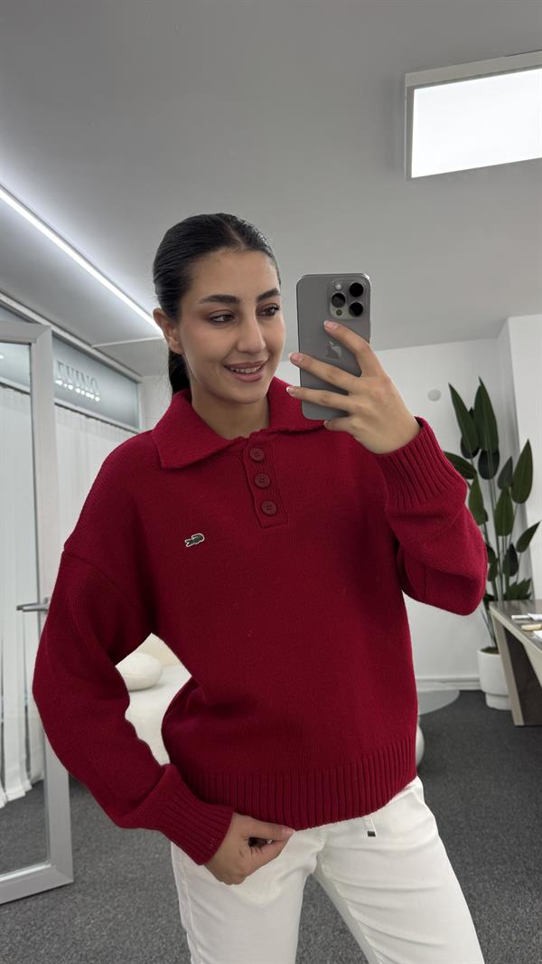 NEİL KIRMIZI TRİKO KAZAK