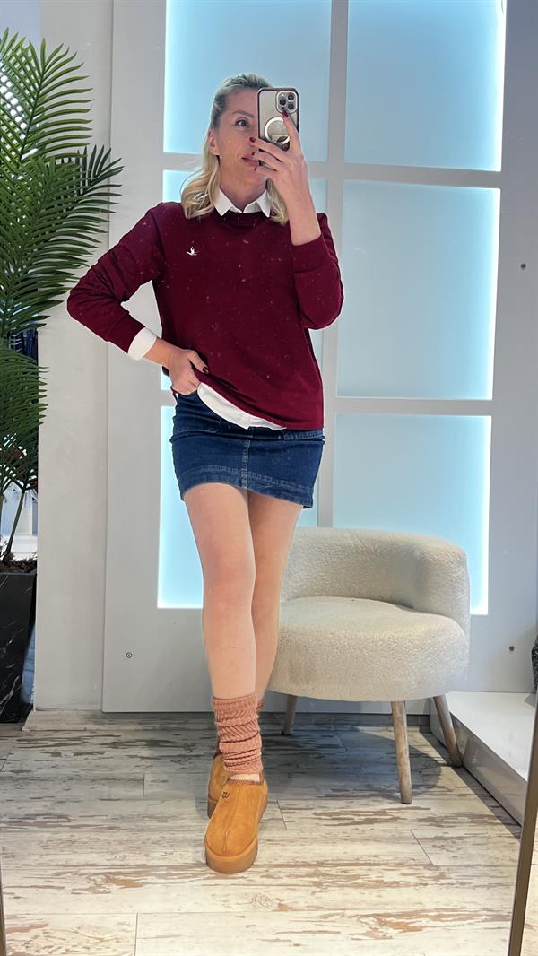 NEİVA BORDO SWEAT