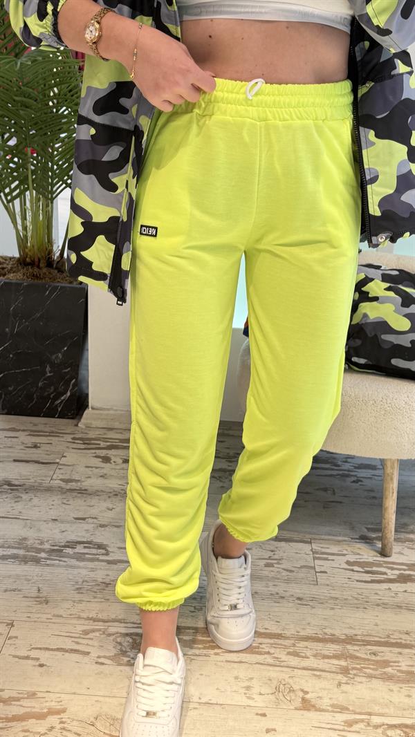 NEON YEŞİL EŞOFMAN ALTI