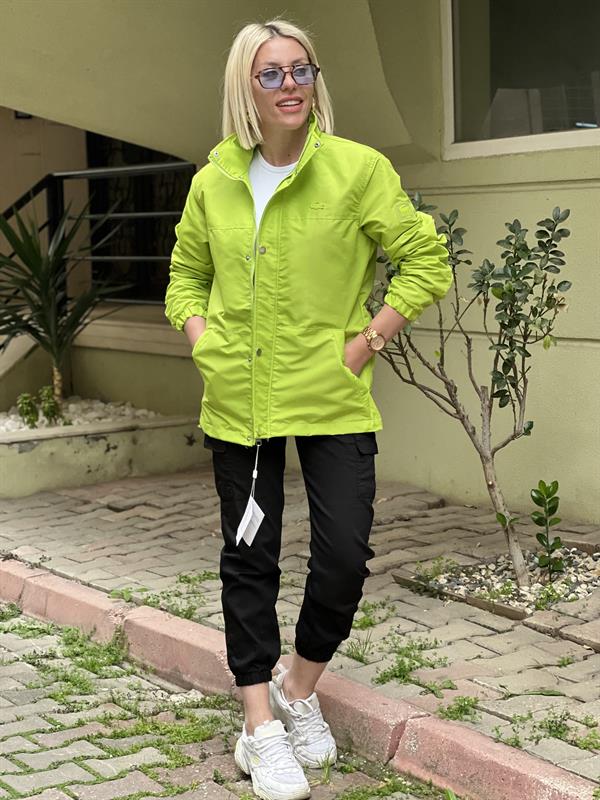 NEON YEŞİL ORJ YAĞMURLUK
