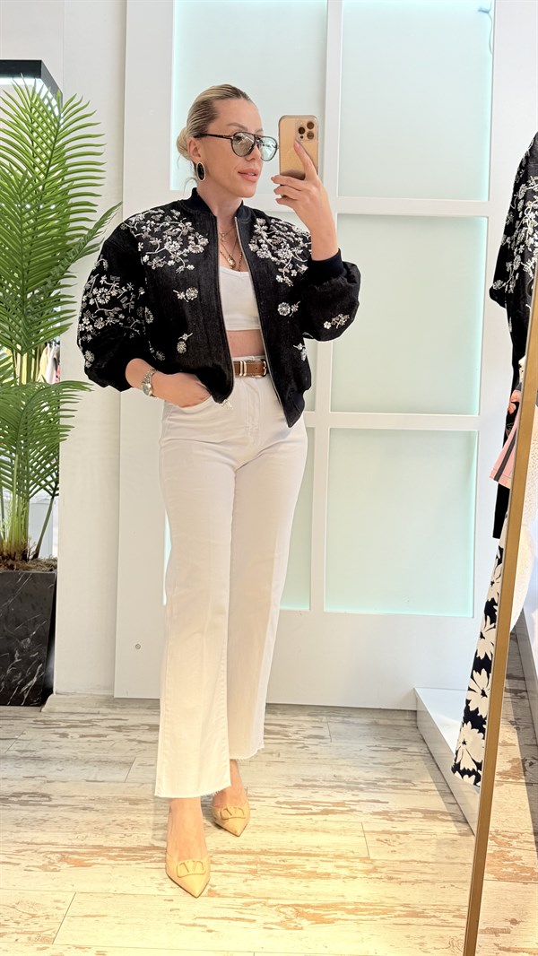 NESB BEYAZ JEAN PANTOLON 