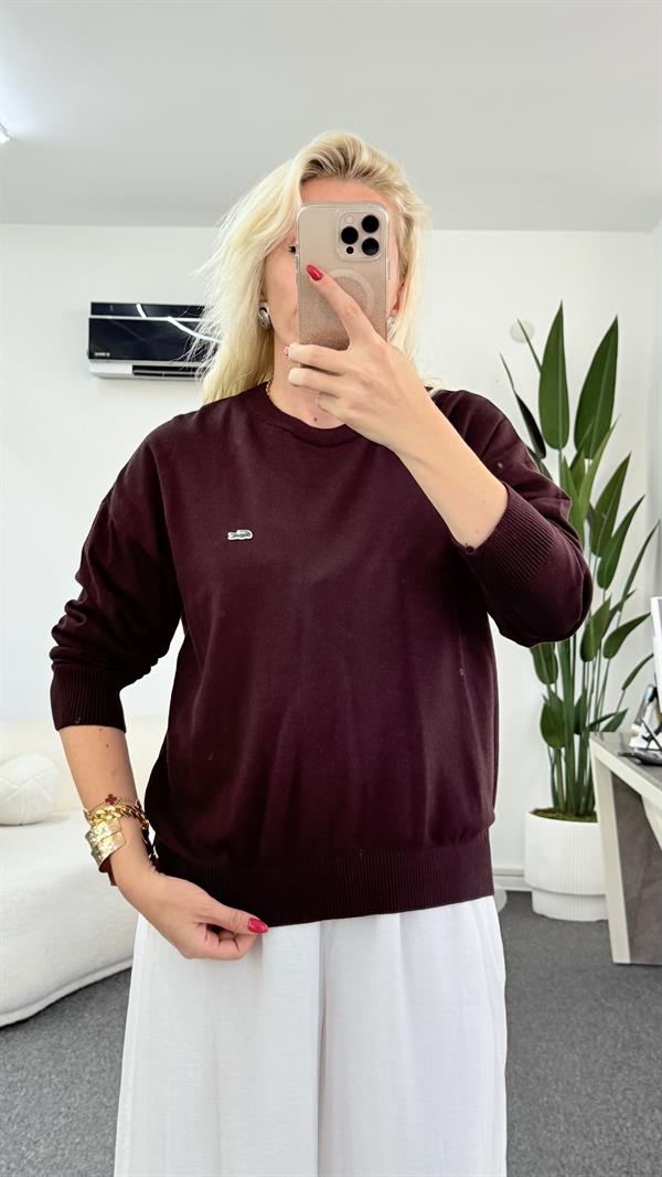 NESY KAHVERENGİ KAZAK 