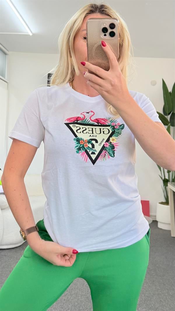 NEWMİS BEYAZ TSHIRT