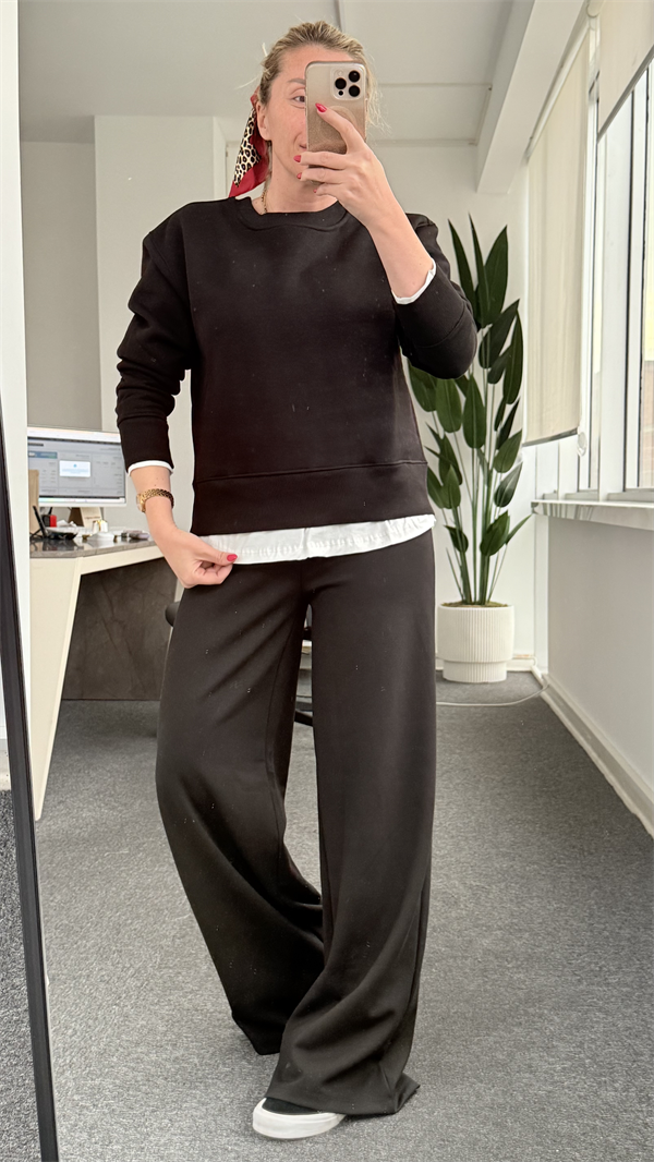 NOAH SİYAH SWEATSHIRT