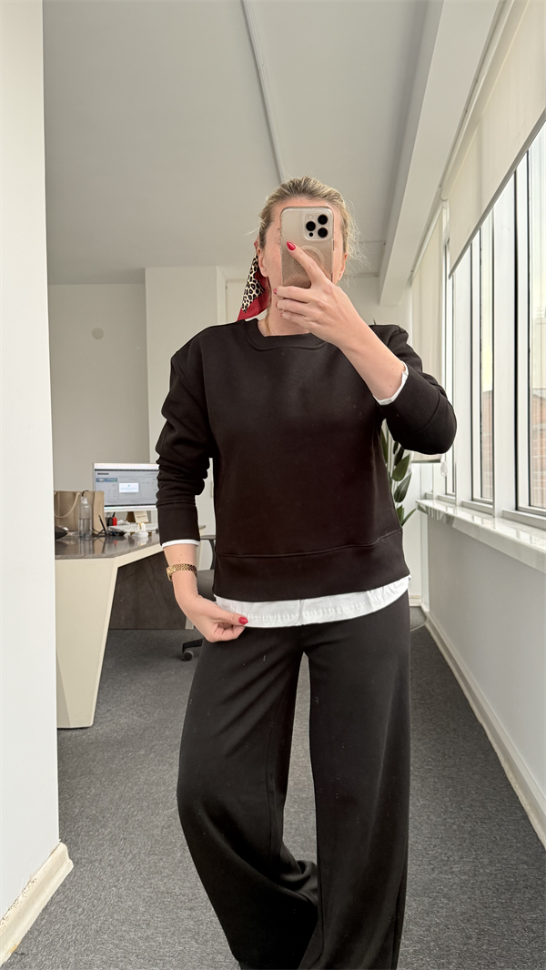 NOAH SİYAH SWEATSHIRT