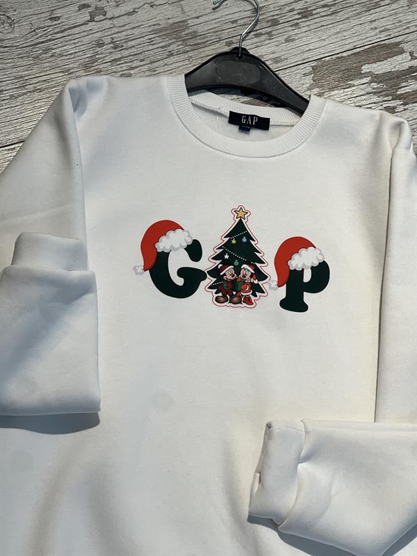 NOYA GAP BEYAZ SWEATSHIRT