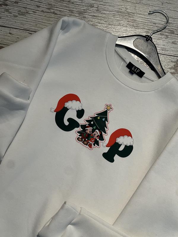 NOYA GAP BEYAZ SWEATSHIRT