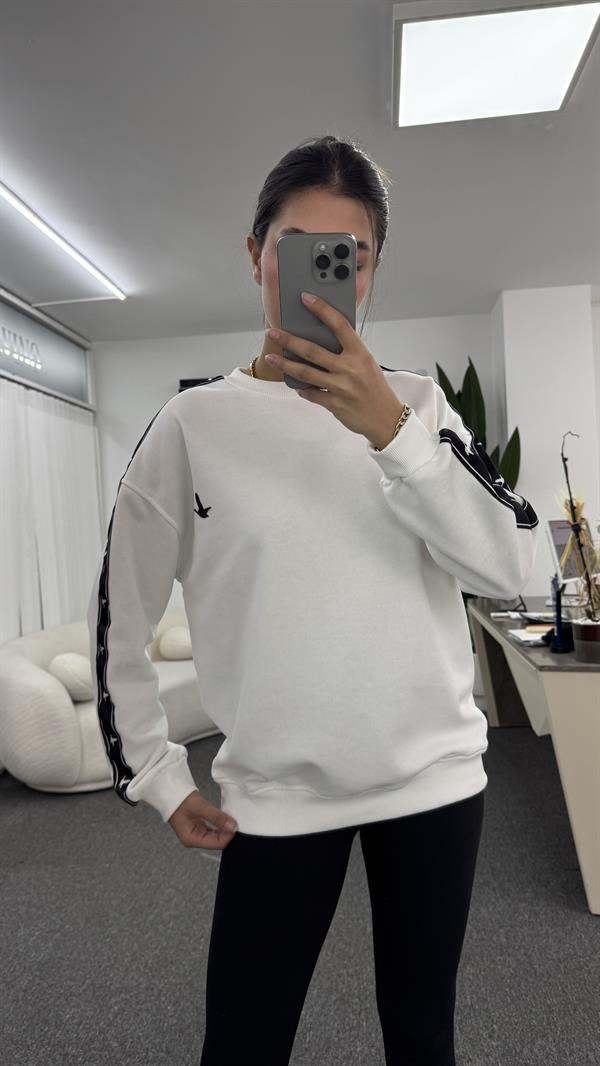 OLİVİA BEYAZ SWEATSHIRT