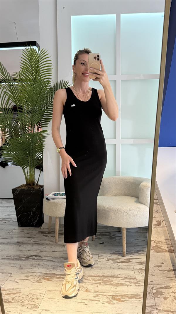 OPHELİA SİYAH ELBİSE