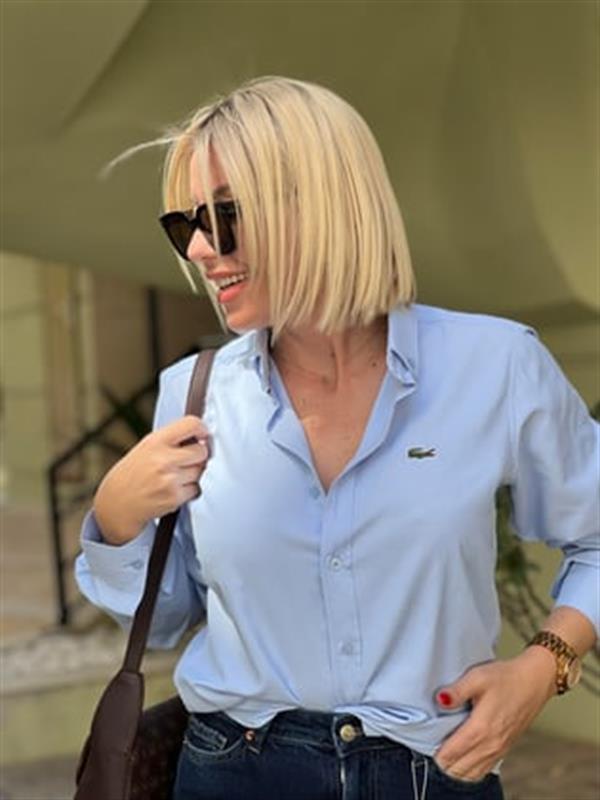 ORJ BEBE MAVİ GÖMLEK