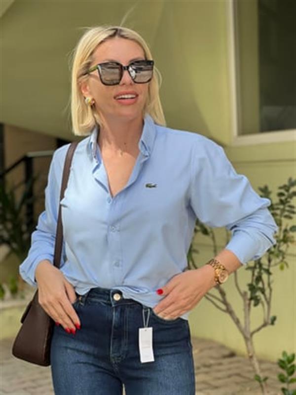 ORJ BEBE MAVİ GÖMLEK