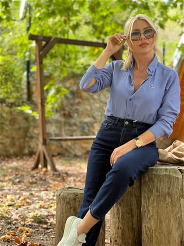 ORJ KOYU MAVİ GÖMLEK