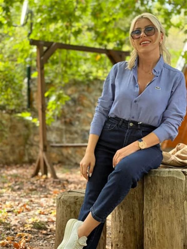 ORJ KOYU MAVİ GÖMLEK