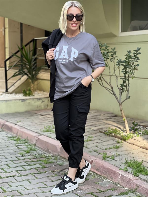 ORJ MARKA GRİ TSHRT 