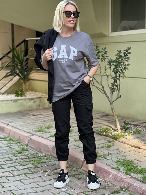 ORJ MARKA GRİ TSHRT 