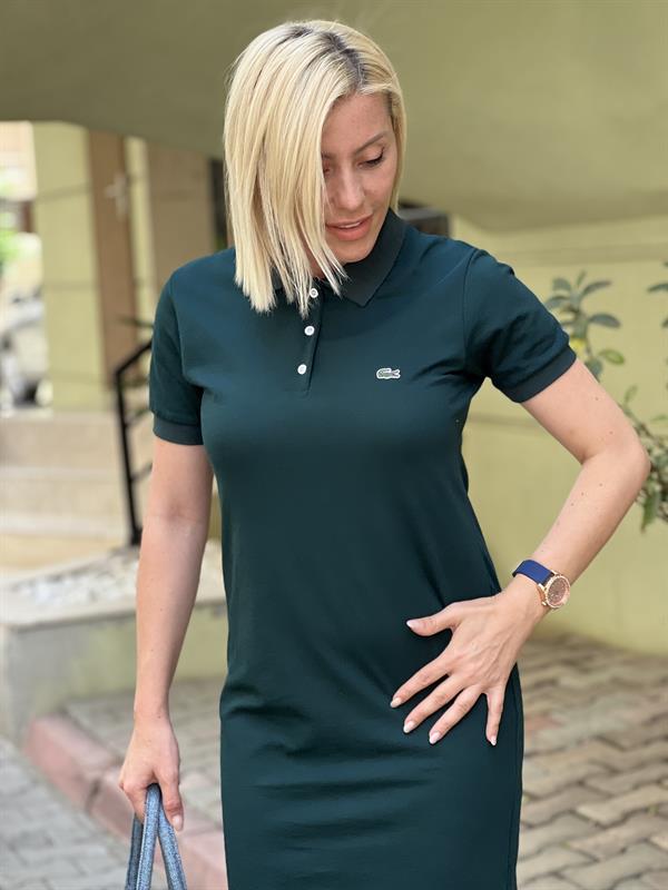 SHIRT ORJ MARKA YEŞİL ELBİSE 