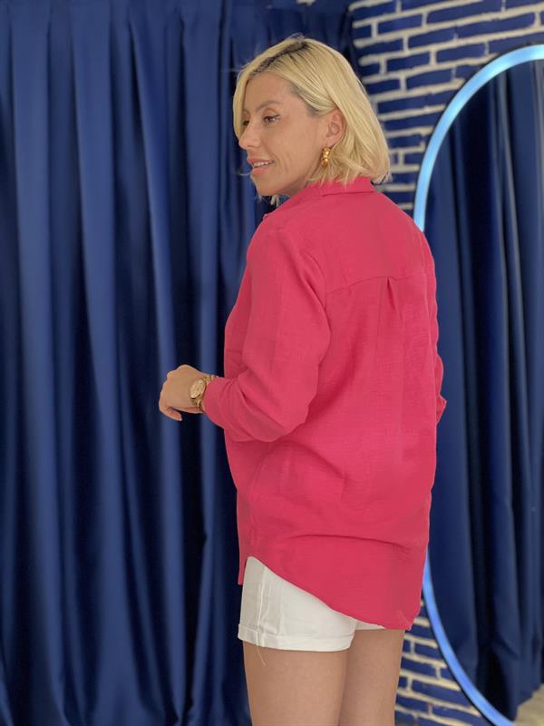 CROOD PEMBE AA KALİTE GÖMLEK