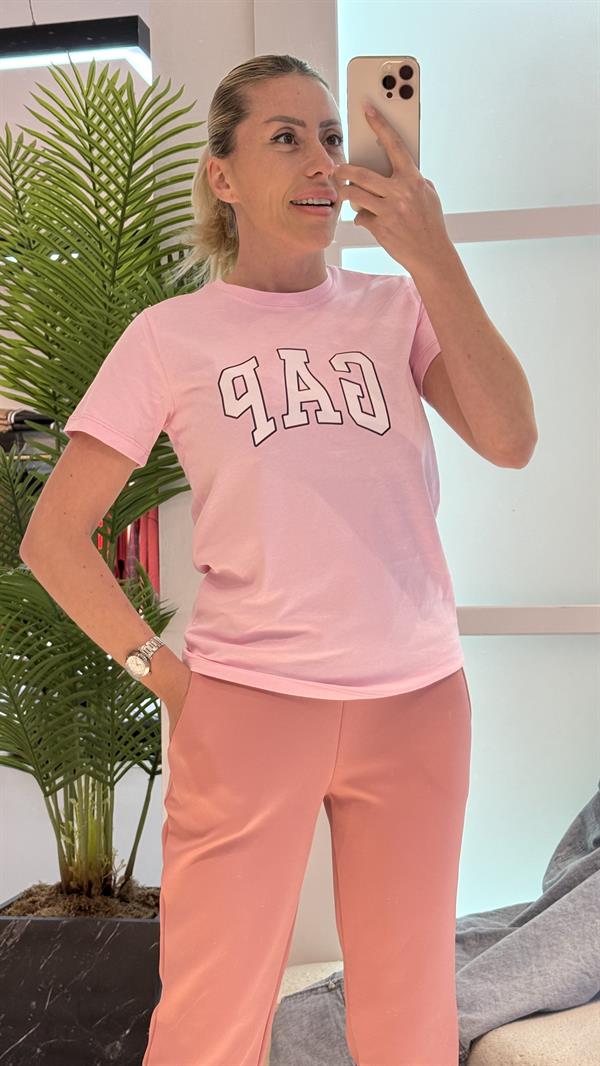 RİVEN PEMBE TSHIRT