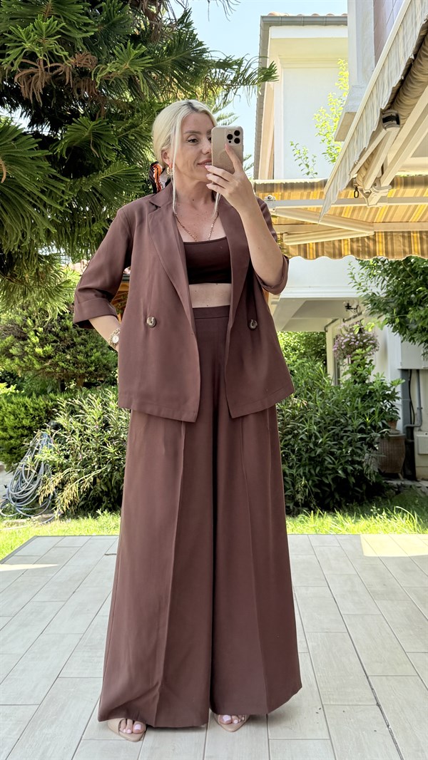 PENİY KAHVERENGİ TAKIM 