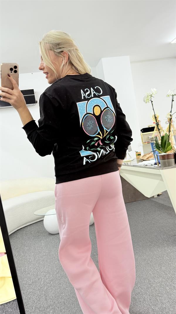 PERİSA SİYAH SWEATSHIRT 