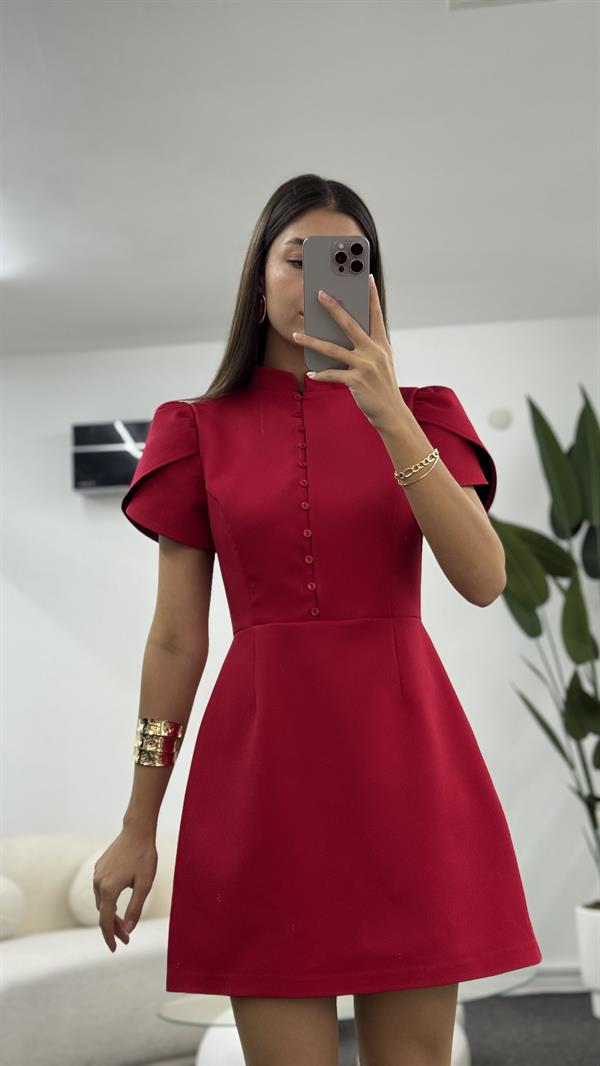 PERLA KIRMIZI ELBİSE 