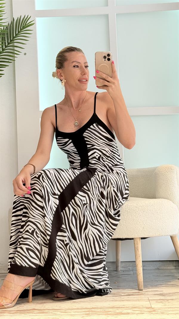 POİ ZEBRA ELBİSE