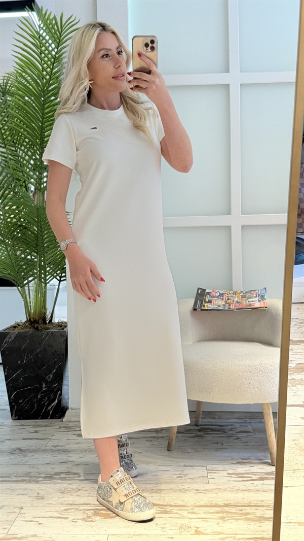 POSNER BEYAZ ELBİSE 