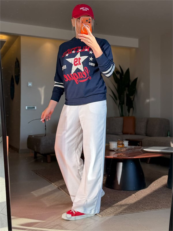 PYURA LACİVERT SWEATSHIRT