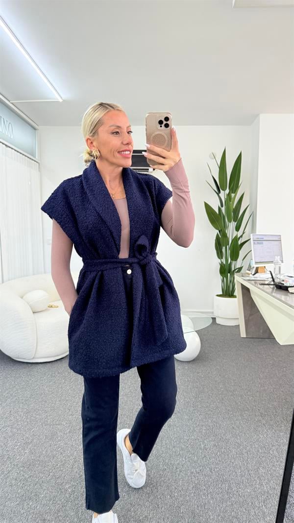 QUİNN LACİVERT YELEK