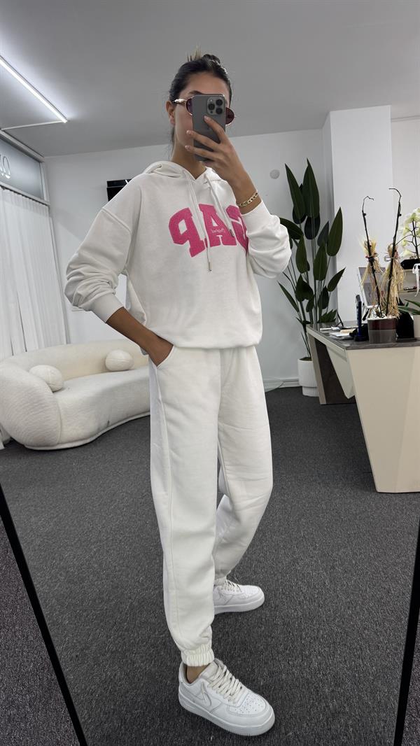 RELİS BEYAZ SWEATSHIRT