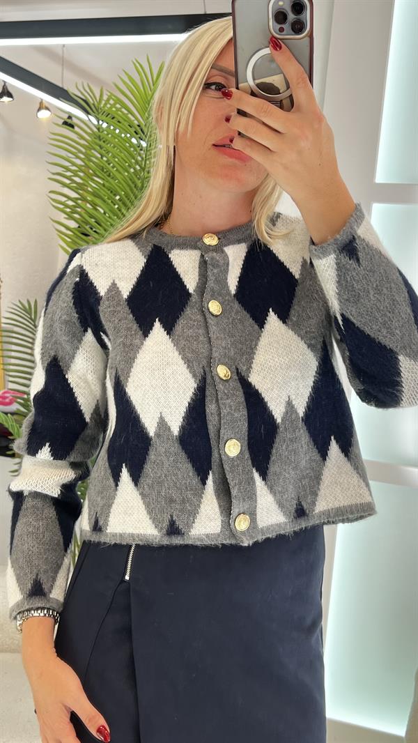 ROOD LACİVERT HIRKA