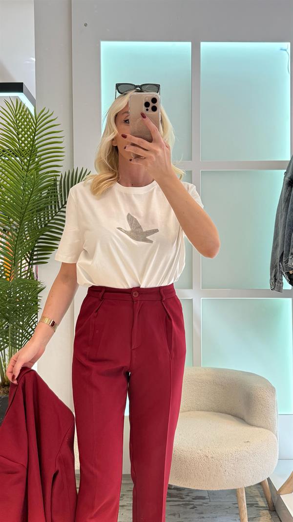 ROTO BEYAZ TASARIM TSHİRT