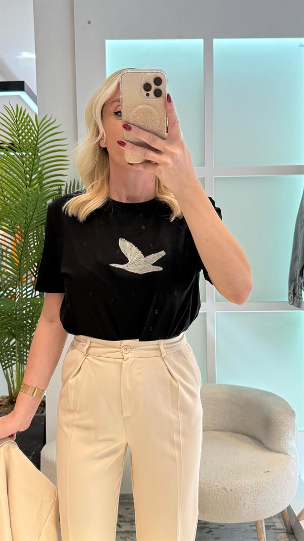 ROTO SİYAH TASARIM TSHİRT