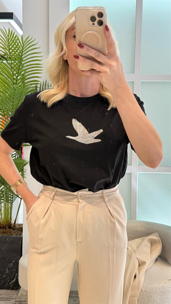 ROTO SİYAH TASARIM TSHİRT