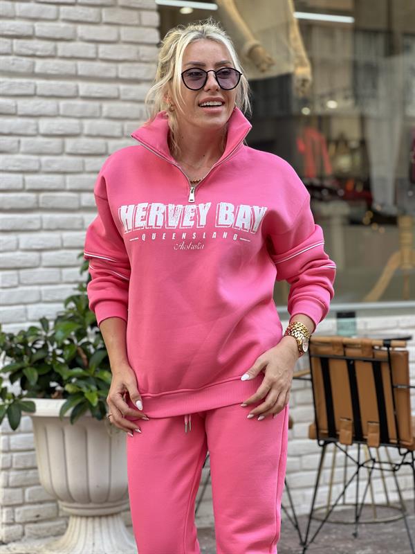 SERENE PEMBE SWEATSHİRT