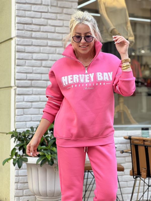 SERENE PEMBE SWEATSHİRT